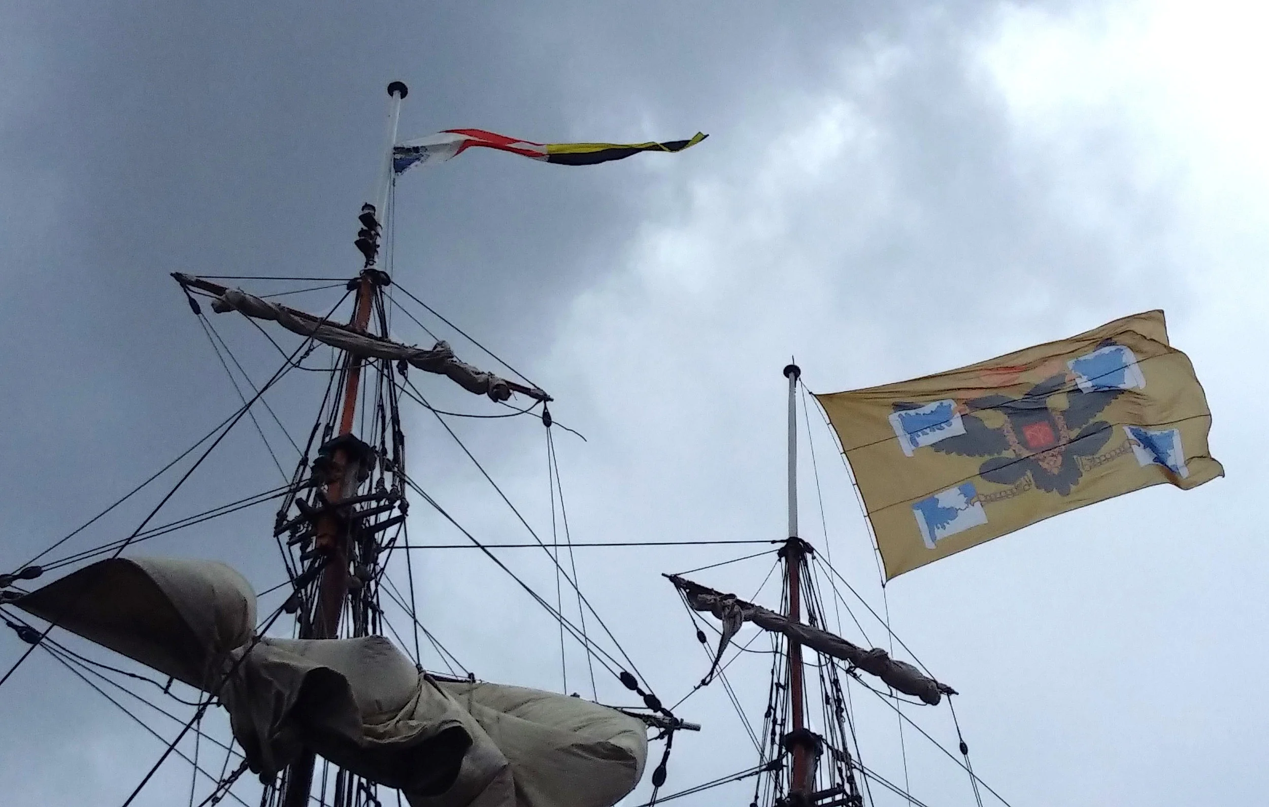 El Shtandart: otra joya marítima en el Puerto de Vigo